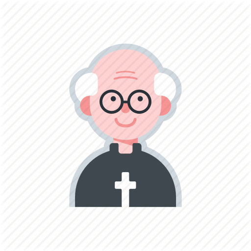 Avatar, Catholic, Character, Priest, Religion Icon