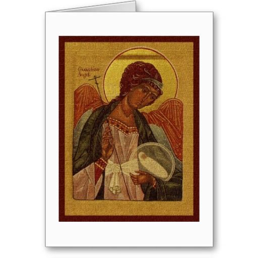 Orthodox Guardian Angel Card Things I Love