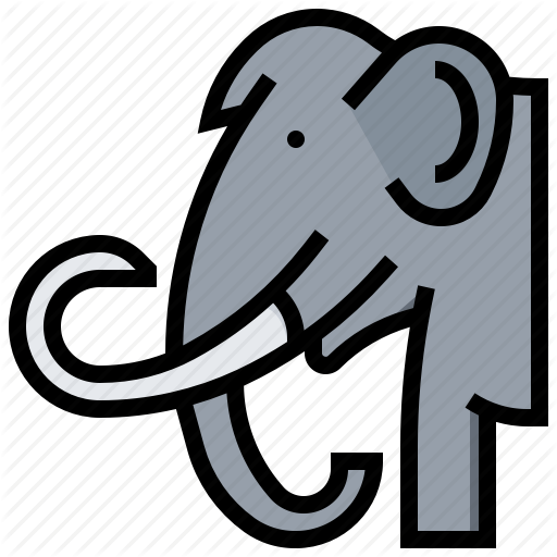 Animal, Elephant, Mammoth, Prehistoric Icon