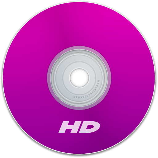 Disc, Hd, Cd, Dvd, Save, Disk, Purple Icon Extreme Media Icon
