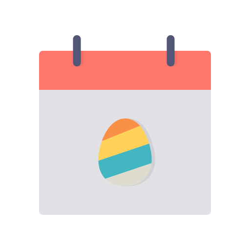 Easter, Day, Egg, Festival, Event, Calendar, Celebration Icon Free