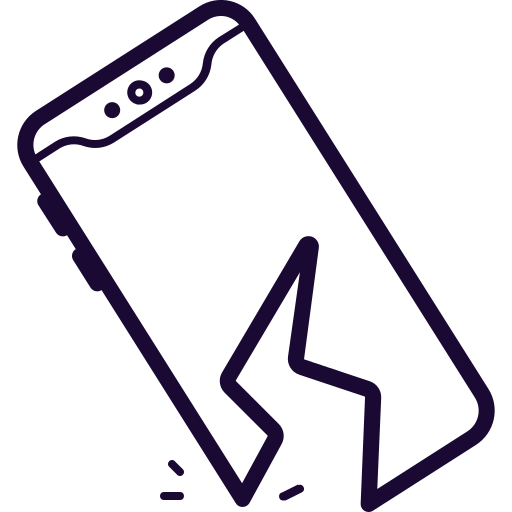 Breaking, Broken, Cell, Drop, Phone Icon Free Of Mobile Smart Phone