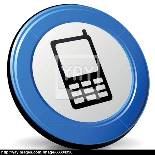 Vector Mobile Phone Icon Vector