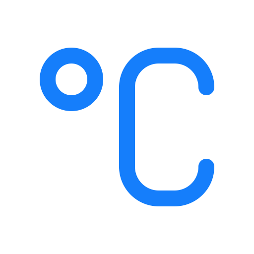 Degree, Celsius Icon
