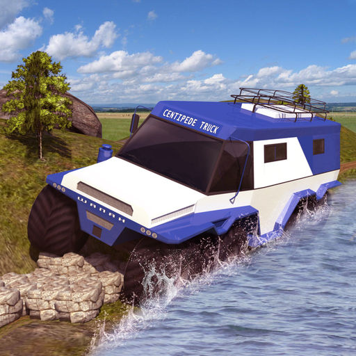 Off Road Centipede Truck Driving Simulator Game