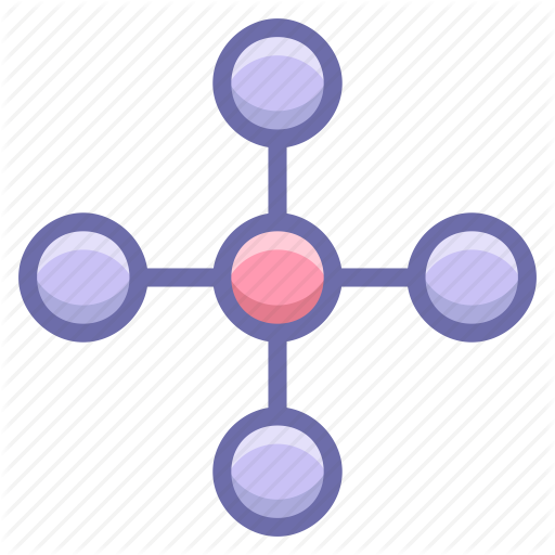 Central, Link, Network, Share Icon