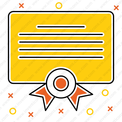 Download Certificate Icon Inventicons