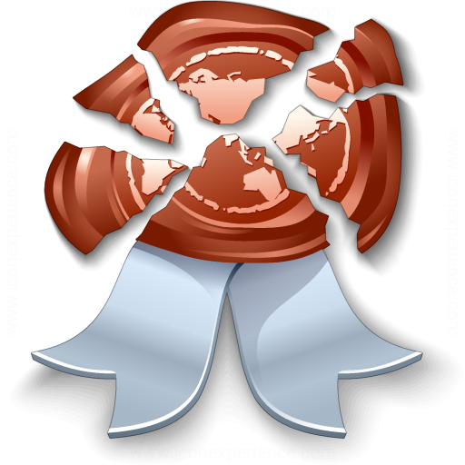 Iconexperience V Collection Certificate Broken Icon