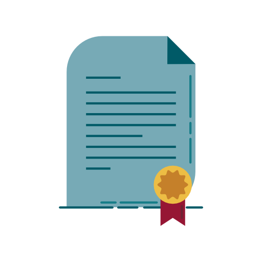 Certificate, Award, Diploma Icon Free Of Banking Icons Vector