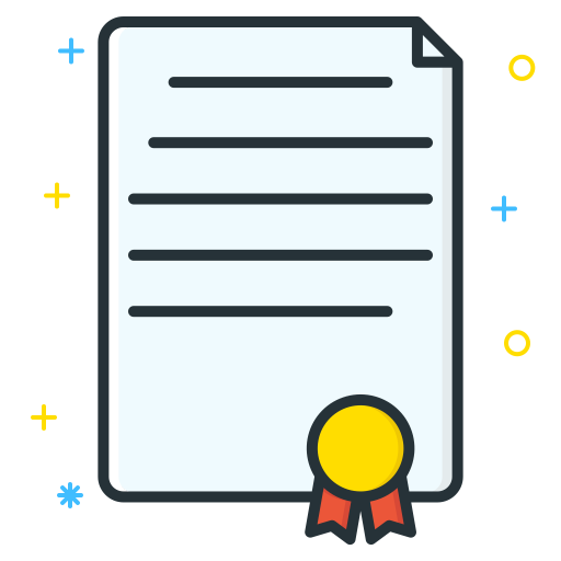 Certificate Icon Job Seeker Iconset Inipagi Studio