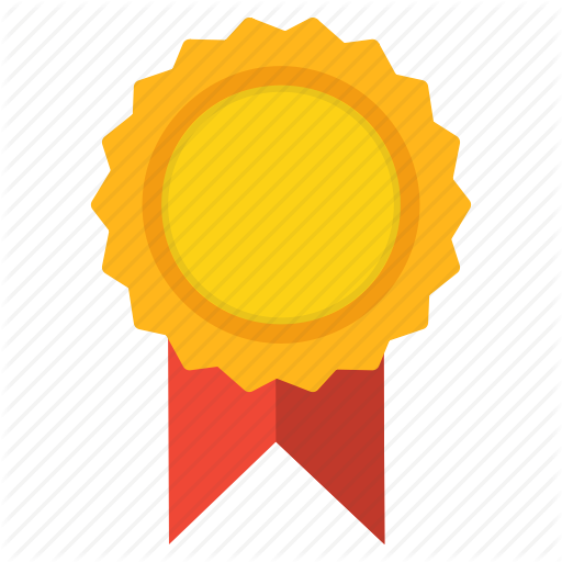 Badge, Certificate, Certified, Medal, Ribbon, Standard Icon
