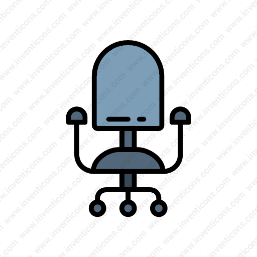 Download Desk Chair Icon Inventicons