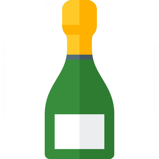 Iconexperience G Collection Champagne Bottle Icon