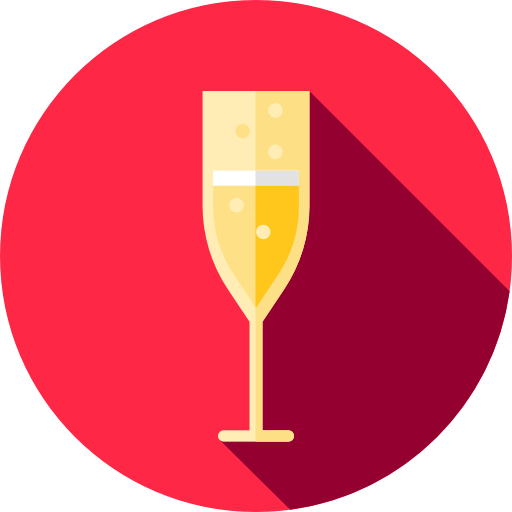 Food, Glass, Champagne Icon