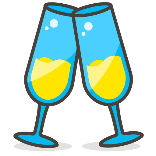Toast, Drink, Champagne, Party Icon Free Of Another Emoji Icon Set