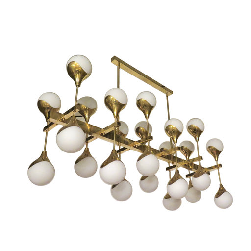 Glass Spheres Chandelier