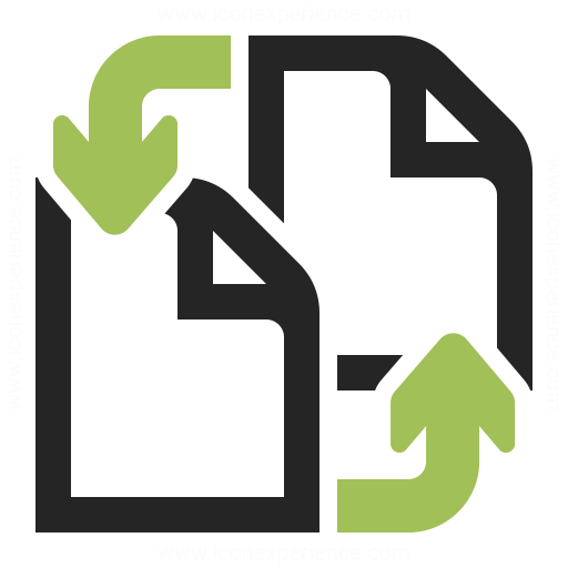 Documents Exchange Icon Iconexperience