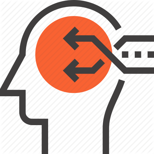 Change, Head, Human, Mind, Shuffle, Thinking, Transformation Icon