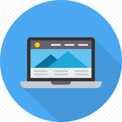 Design, Interface, Laptop, Template, Themes, Website, Wordpress Icon