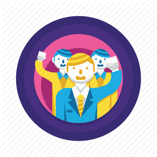 Chaos, Fight, Power Grab, Protest, Strike Icon