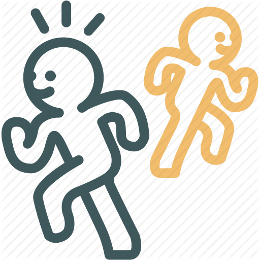 Chaos, Human, Man, People, Protest, Running Icon