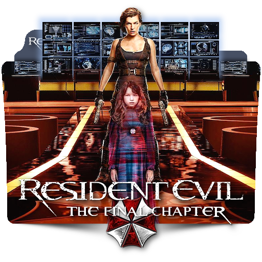 Resident Evil Final Chapter Movie Folder Icon