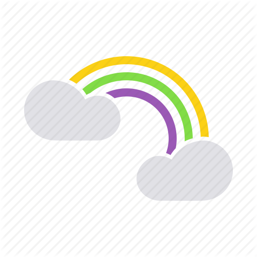 Charm, Fortune, Happy, Joy, Luck, Lucky, Rainbow Icon