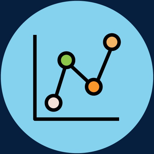 Line Chart Icon, Line Clipart, Hand Painted Icon Material, School