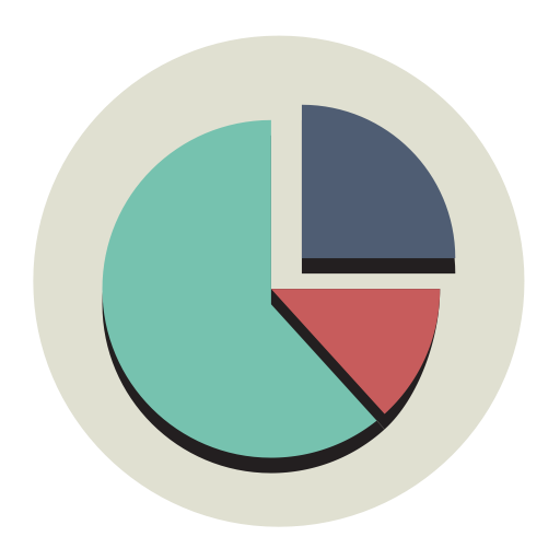 Pie Chart, Fill, Flat Icon With Png And Vector Format For Free