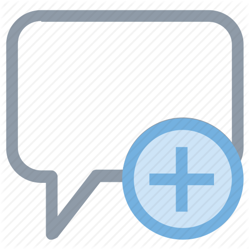 Add Chat, Add Message, Add Text, Chat Bubble, New Chat Icon