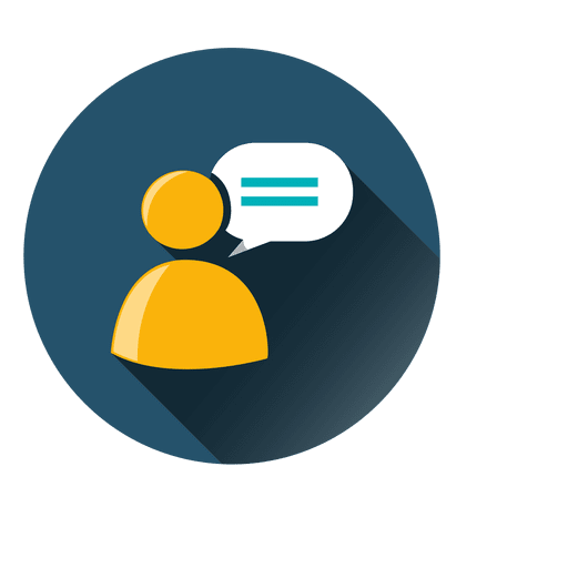 Support Chat Circle Icon