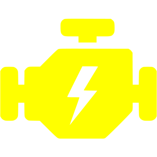 Yellow Engine Icon