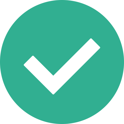 Checkmark, Checkbox, Confirm, Check, Yes, Success, Approved Icon