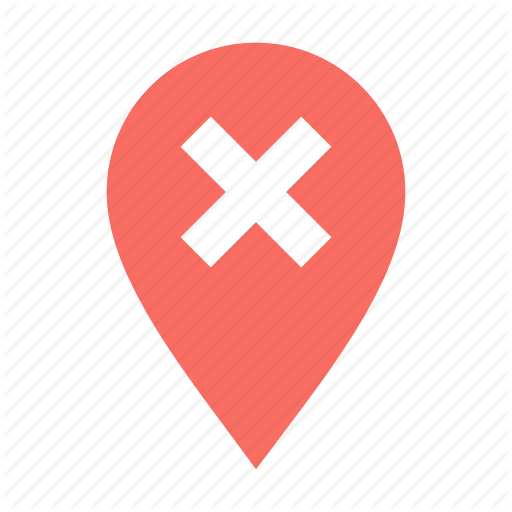 Checkpoint, Delete, Location Icon