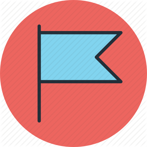 Checkpoint, Country, Flag, Mark Icon