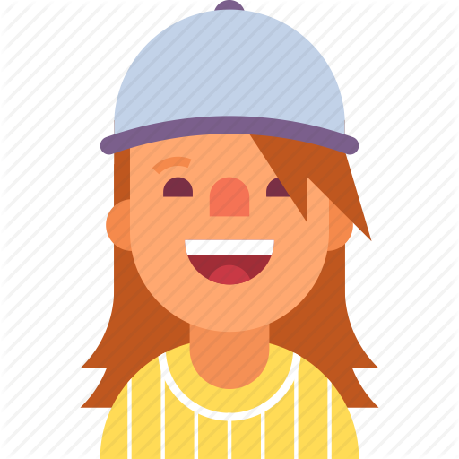 Avatar, Baseball, Cap, Cheerleader, Girl, Sport, Woman Icon