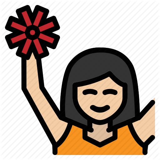 Cheer, Cheerleader, Cheerleading, Fan, Games, Sports Icon