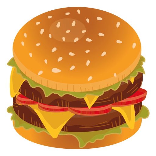 Double Cheeseburger Icon