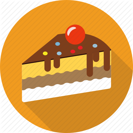 Bakery, Cake, Cheesecake, Chocolate, Dessert, Food, Pie Icon