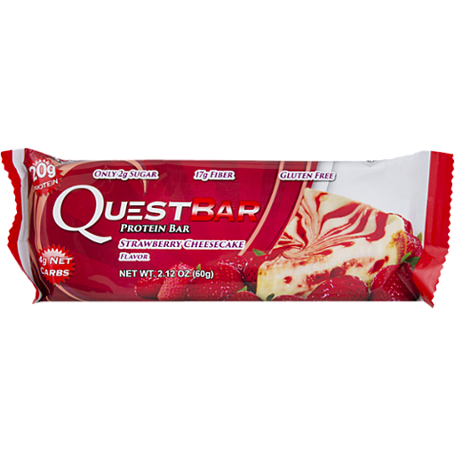 Questbar Strawberry Cheesecake