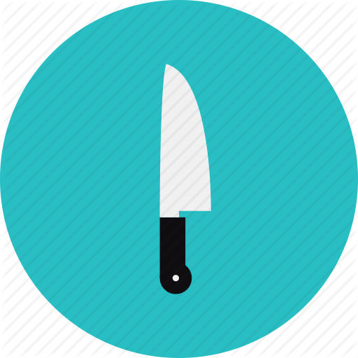 Blade Cutlery Kitchen Kitchenware Knife Utensil Icon Icon Kitchen