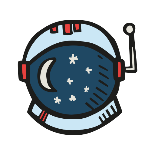 Astronaut Helmet Icon Free Space Iconset Good Stuff No Nonsense