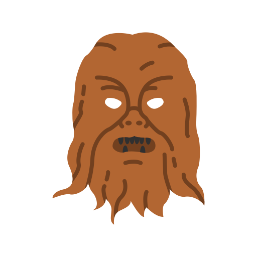 Chewbacca, Han Solo, Star Wars, Wookie Icon