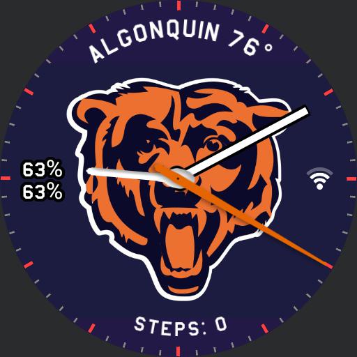 Chicago Bears For Huawei Watch