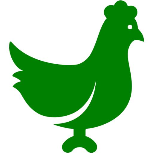 Green Chicken Icon