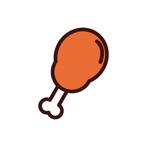 Fast, Foods, Fried, Chicken, Food Icon Free Of Fast Food