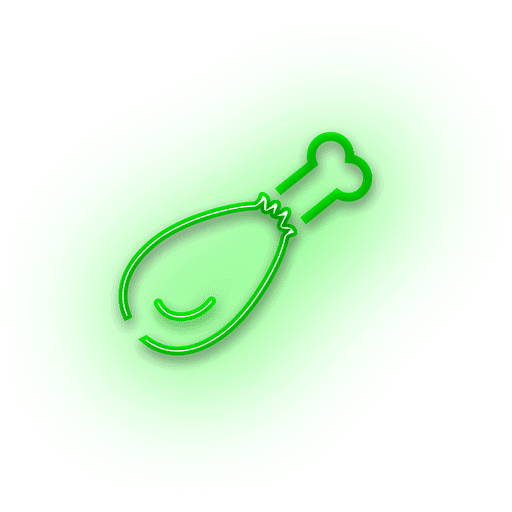 Neon Green Roast Icon