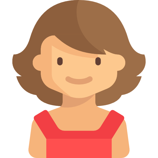 Young, Child, Girl Icon