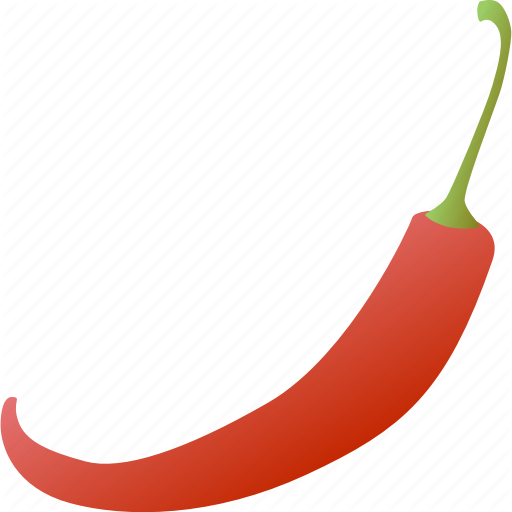 Chili, Food, Paprika, Pepper, Spice, Vegetable, Vegetarian Icon