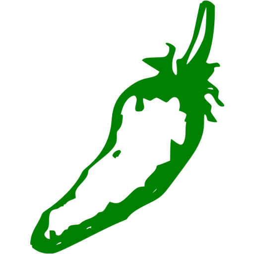 Green Chili Pepper Icon